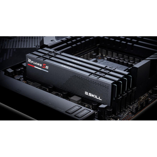 Памет G.SKILL Ripjaws S5 Black 32GB(2x16GB) DDR5 5200MHz F5-5200J3636C16GX2-RS5K Памет G.SKILL Ripjaws S5 Black 32GB(2x16GB) DDR5 5200MHz F5-5200J3636C16GX2-RS5K