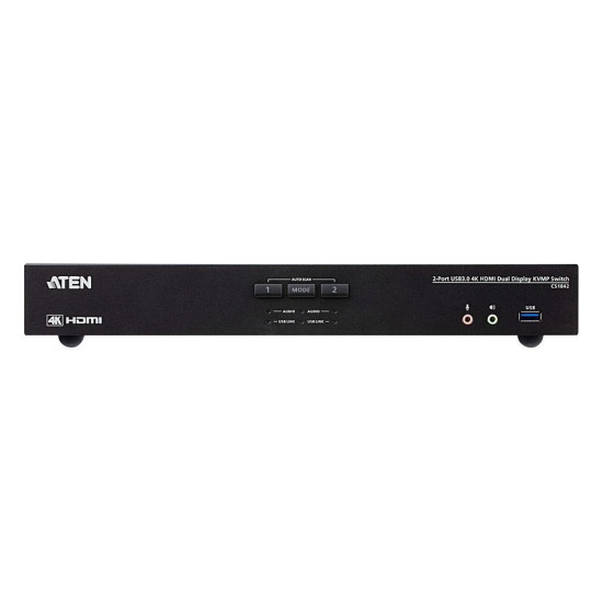KVM превключвател ATEN CS1842-AT-G, 2 порта USB 3.0
