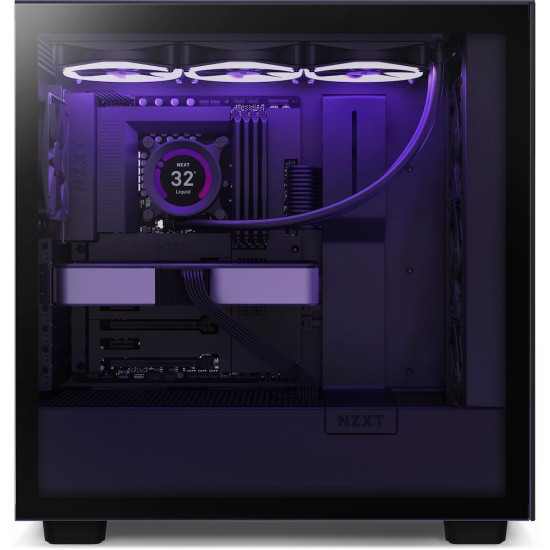 Кутия NZXT H7 Flow Matte Black Кутия NZXT H7 Flow Matte Black