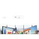 6-портов хъб j5create Mini Dock JUD380, USB 3.0, Gigabit Ethernet, HDMI, VGA, USB-B, Бял 6-портов хъб j5create Mini Dock JUD380, USB 3.0, Gigabit Ethernet, HDMI, VGA, USB-B, Бял