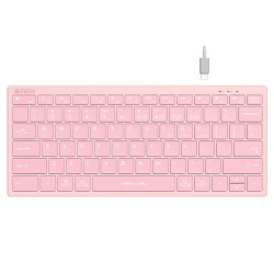Keyboard FBX51C FSTyler, Bluetooth & 2.4G Wireless KB, Baby Pink Keyboard FBX51C FSTyler, Bluetooth & 2.4G Wireless KB, Baby Pink