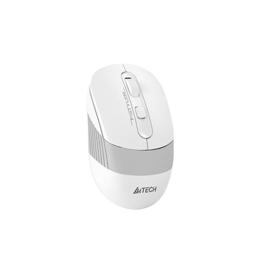 Wireless Mouse A4tech FG10S Fstyler Grayish White, White Wireless Mouse A4tech FG10S Fstyler Grayish White, White
