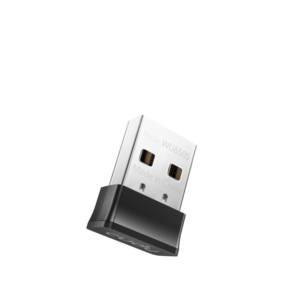 Wireless Nano Adapter Cudy WU650S, USB 2.0, 2.4/5 Ghz, Antenna Gain 2dBi Wireless Nano Adapter Cudy WU650S, USB 2.0, 2.4/5 Ghz, Antenna Gain 2dBi