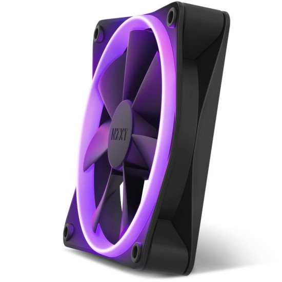 Вентилатор NZXT F120 RGB Черен Вентилатор NZXT F120 RGB Черен