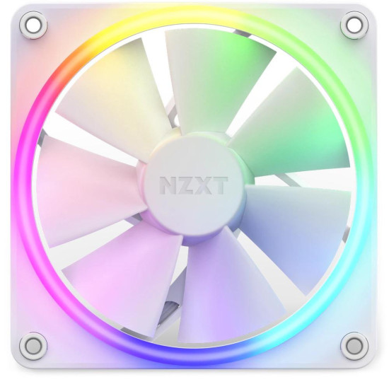 Вентилатор NZXT F120 RGB Бял Вентилатор NZXT F120 RGB Бял