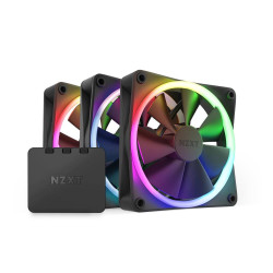 NZXT F120 Black RGB Triple Pack & Controller NZXT F120 Black RGB Triple Pack & Controller