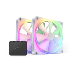NZXT F140 White RGB Triple Pack & Controller NZXT F140 White RGB Triple Pack & Controller