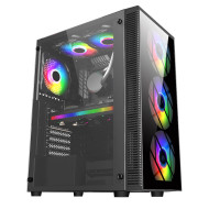 Case FSP CMT192 TG ATX Mid Tower, Black Case FSP CMT192 TG ATX Mid Tower, Black