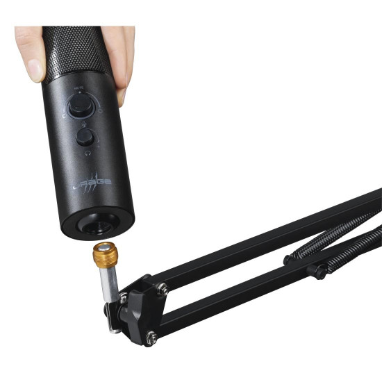 Стойка за микрофон HAMA uRage Stream 210 Boom,метална, Черен Стойка за микрофон HAMA uRage Stream 210 Boom,метална, Черен