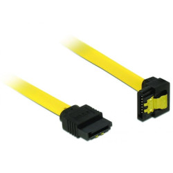 Delock SATA Cable, Serial-ATA III, 6 Gbit/s, Internal, 90°, 0.30 m Delock SATA Cable, Serial-ATA III, 6 Gbit/s, Internal, 90°, 0.30 m