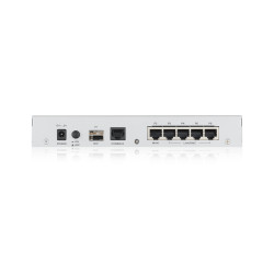 Защитна стена ZYXEL USG FLEX 100, 10/100/1000, 4x LAN/DMZ, 1x WAN, 1xSFP, 1xUSB, без лиценз Защитна стена ZYXEL USG FLEX 100, 10/100/1000, 4x LAN/DMZ, 1x WAN, 1xSFP, 1xUSB, без лиценз