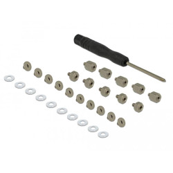 Delock Mounting Kit 31 pieces for M.2 SSD Delock Mounting Kit 31 pieces for M.2 SSD