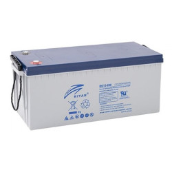 Lead Battery gel for solar systems RITAR \ (DG12-200)12V/200Ah -522 /240/219mm F10/M8 RITAR Lead Battery gel for solar systems RITAR \ (DG12-200)12V/200Ah -522 /240/219mm F10/M8 RITAR