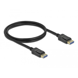 Delock Cable DisplayPort 2.0 male > DisplayPort male 10K 1 m Delock Cable DisplayPort 2.0 male > DisplayPort male 10K 1 m