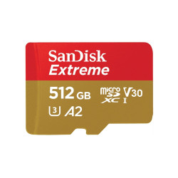 Карта памет SANDISK Extreme microSDXC, 512GB