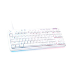 Gaming Mechanical keyboard Logitech G 713 TKL, Tactile, RGB LED, US Layout, White