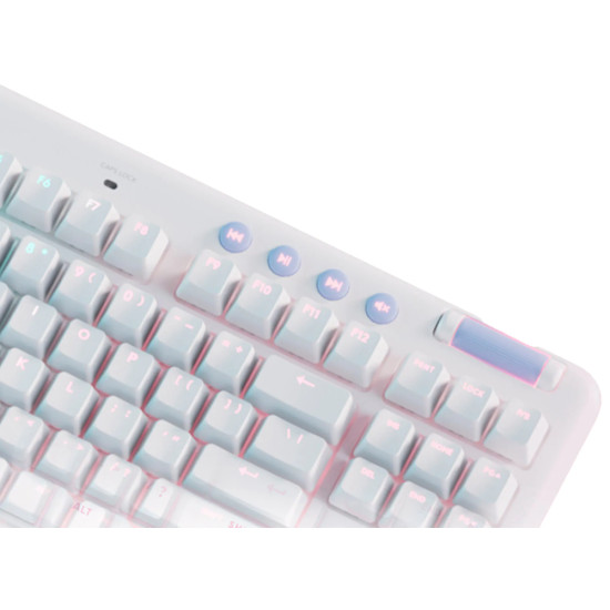 Геймърска механична клавиатура Logitech G G713, TKL, Tactile, RGB LED, US Layout, бяла Геймърска механична клавиатура Logitech G G713, TKL, Tactile, RGB LED, US Layout, бяла