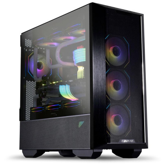 Кутия Lian-Li LANCOOL III RGB Mid-Tower, Tempered Glass, Черна Кутия Lian-Li LANCOOL III RGB Mid-Tower, Tempered Glass, Черна