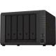 Мрежов сторидж Synology DS1522+, За 5 диска, До 108TB, RAM 8GB, 4xГигабит, USB 3.2 Gen 1