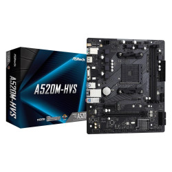 Motherboard ASRock A520M-HVS, Socket AM4, mATX