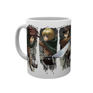 ABYSTYLE ATTACK ON TITAN Mug Character Montage ABYSTYLE ATTACK ON TITAN Mug Character Montage