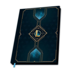 ABYSTYLE LEAGUE OF LEGENDS Notebook Hextech Logo A5 ABYSTYLE LEAGUE OF LEGENDS Notebook Hextech Logo A5