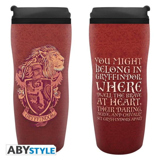 Термо чаша ABYSTYLE HARRY POTTER Travel Mug Gryffindor Термо чаша ABYSTYLE HARRY POTTER Travel Mug Gryffindor
