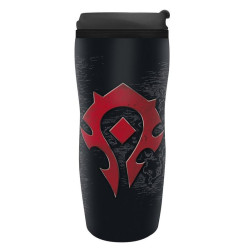 ABYSTYLE WORLD OF WARCRAFT Travel Mug Horde ABYSTYLE WORLD OF WARCRAFT Travel Mug Horde
