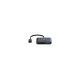 Четец на смарт карти Rapoo UCR-3001, USB-C, Черен Четец на смарт карти Rapoo UCR-3001, USB-C, Черен