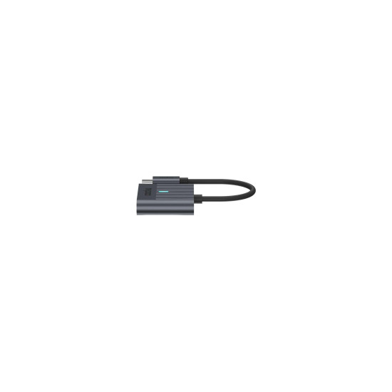 Четец на смарт карти Rapoo UCR-3001, USB-C, Черен Четец на смарт карти Rapoo UCR-3001, USB-C, Черен