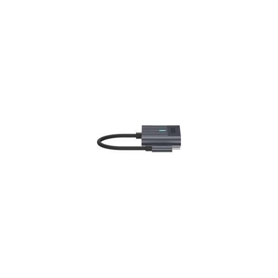 Четец на смарт карти Rapoo UCR-3001, USB-C, Черен Четец на смарт карти Rapoo UCR-3001, USB-C, Черен
