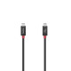 Кабел HAMA E-Marker чип USB-C мъжко - USB-C мъжко, 40 Gbit/s, 5 A, 240 W, 1 м, Черен Кабел HAMA E-Marker чип USB-C мъжко - USB-C мъжко, 40 Gbit/s, 5 A, 240 W, 1 м, Черен