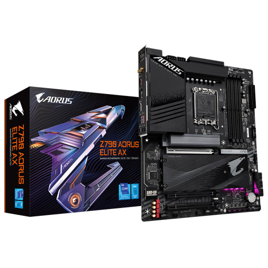 Дънна платка GIGABYTE Z790 AORUS ELITE AX LGA 1700 Дънна платка GIGABYTE Z790 AORUS ELITE AX LGA 1700