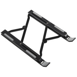 Hama Light Notebook Stand, Foldable, Inclinable in 12 stages, up to 39 cm (15.4