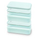  Кутия за храна Xavax Bento Box, 2 x 500ml, Пастелно синьо