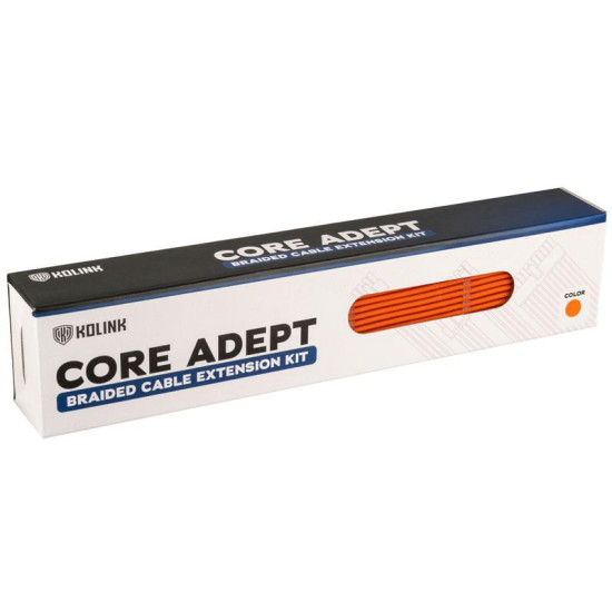 Комплект оплетени кабели Kolink Core, Orange Комплект оплетени кабели Kolink Core, Orange