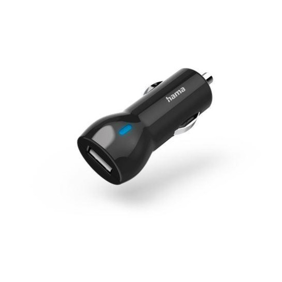 Car Charger, USB-A, 12 W, HAMA-201635 Car Charger, USB-A, 12 W, HAMA-201635