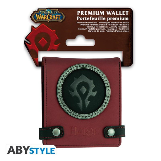 Портфейл ABYSTYLE WORLD OF WARCRAFT - Horde Портфейл ABYSTYLE WORLD OF WARCRAFT - Horde