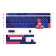Капачки за механична клавиатура Keychron Cherry Profile Double - Shot PBT Full Set 219 Keycaps - Player Капачки за механична клавиатура Keychron Cherry Profile Double - Shot PBT Full Set 219 Keycaps - Player