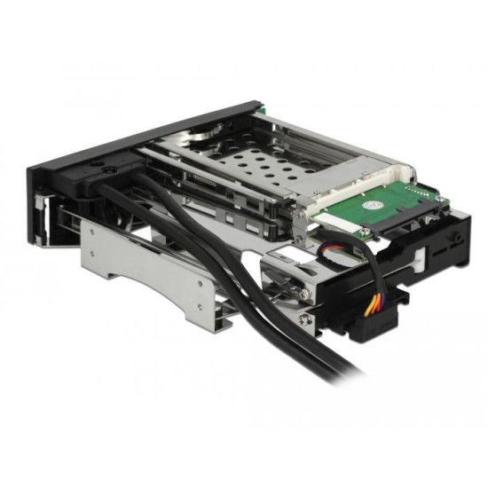 Вътрешно чекмедже Delock 5.25″, За 1 x 2.5″ + 1 x 3.5″ SATA HDD + 2 x USB 3.0 ports Вътрешно чекмедже Delock 5.25″, За 1 x 2.5″ + 1 x 3.5″ SATA HDD + 2 x USB 3.0 ports