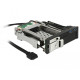 Вътрешно чекмедже Delock 5.25″, За 1 x 2.5″ + 1 x 3.5″ SATA HDD + 2 x USB 3.0 ports Вътрешно чекмедже Delock 5.25″, За 1 x 2.5″ + 1 x 3.5″ SATA HDD + 2 x USB 3.0 ports