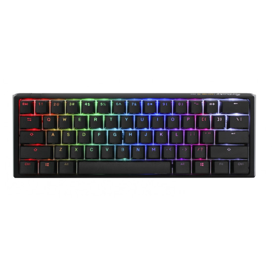 Mechanical Keyboard Ducky One 3 Classic Mini 60% Hotswap Cherry MX Speed Silver, RGB, PBT Keycaps