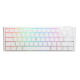 Mechanical Keyboard Ducky One 3 Pure White Mini 60% Hotswap Cherry MX Red, RGB, PBT Keycaps Mechanical Keyboard Ducky One 3 Pure White Mini 60% Hotswap Cherry MX Red, RGB, PBT Keycaps
