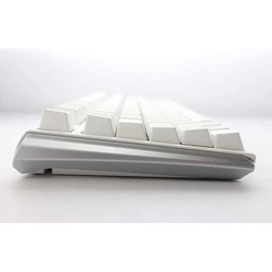 Геймърскa механична клавиатура Ducky One 3 Pure White TKL Hotswap Cherry MX Red, RGB, PBT Keycaps