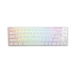 Mechanical Keyboard Ducky One 3 Pure White SF 65%, Hotswap Cherry MX Brown, RGB, PBT Keycaps