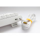 Mechanical Keyboard Ducky One 3 Pure White SF 65%, Hotswap Cherry MX Silent Red, RGB, PBT Keycaps Mechanical Keyboard Ducky One 3 Pure White SF 65%, Hotswap Cherry MX Silent Red, RGB, PBT Keycaps