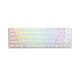 Геймърскa механична клавиатура Ducky One 3 Pure White SF 65%, Hotswap Cherry MX Clear, RGB, PBT Keycaps Геймърскa механична клавиатура Ducky One 3 Pure White SF 65%, Hotswap Cherry MX Clear, RGB, PBT Keycaps
