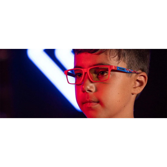 Детски компютърни очила GUNNAR Cruz Kids Large, Spider-Man Edition, Amber Детски компютърни очила GUNNAR Cruz Kids Large, Spider-Man Edition, Amber