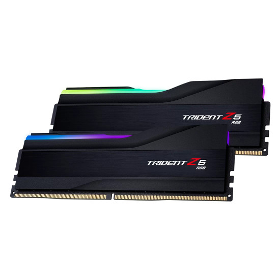 Памет G.SKILL Trident Z5 RGB 64GB(2x32GB) DDR5 6000MHz F5-6000J3040G32GX2-TZ5RK Intel XMP Памет G.SKILL Trident Z5 RGB 64GB(2x32GB) DDR5 6000MHz F5-6000J3040G32GX2-TZ5RK Intel XMP
