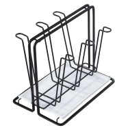 Drainer Rack with Bottle Holder for up to 6 Bottles, HAMA-111459 Drainer Rack with Bottle Holder for up to 6 Bottles, HAMA-111459